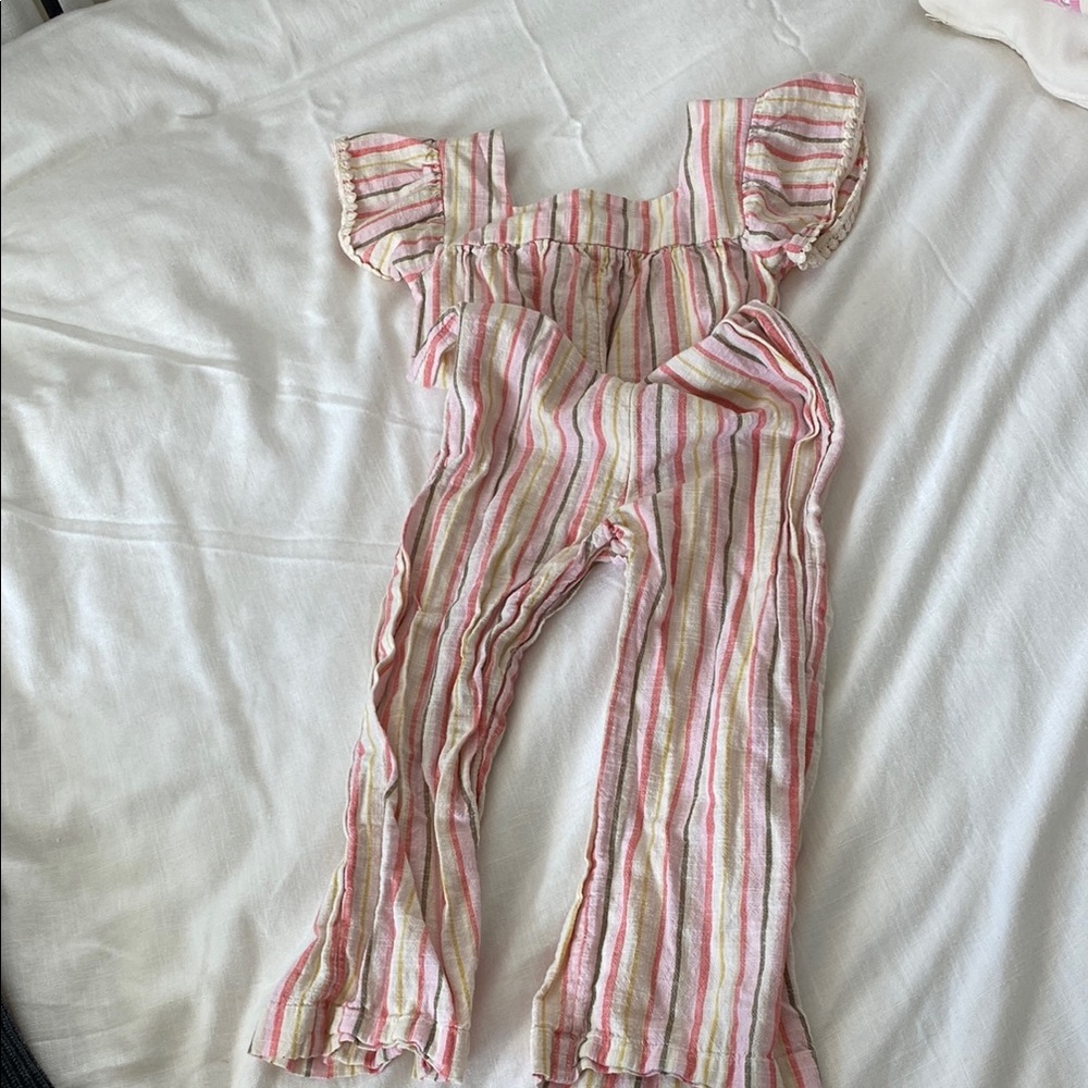 Striped Kids Romper
